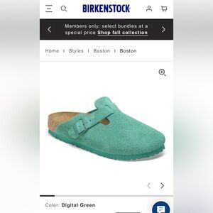 New Boston Birks in Digital Green (9/40)